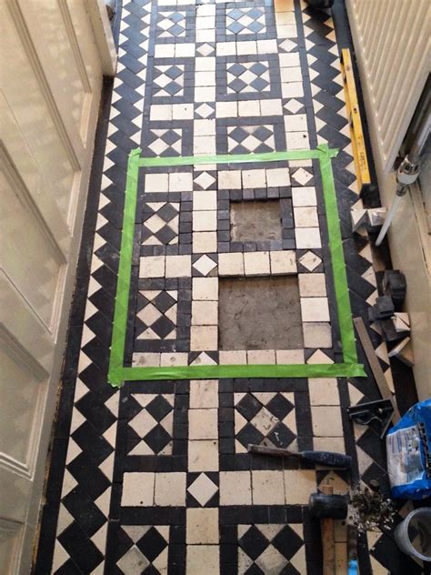 Rebuilding A Victorian Tiled Hallway Cleaning And Maintenance Advice