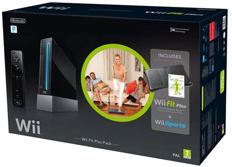 Εύκολο Nintendo Wii Console Black With Wii Fit Plus And Balance