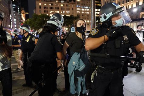 Nypd Arrests 240 People During Another Night Of Protests