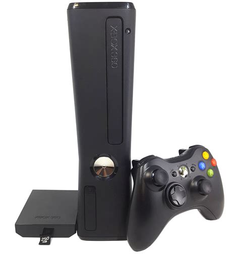 Refurbished Microsoft Xbox 360 Slim 250gb Video Game Console Black Controller Hdmi