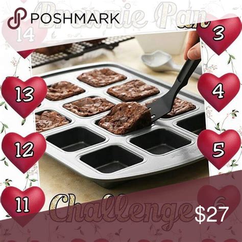 Pampered Chef Brownie Pan I Have Been Challenged By My Team To Sell 15 Brownie Pans By Valentine