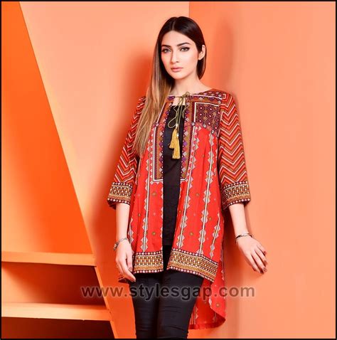 Summer Fashion Lawn Kurti Designs Trends Latest Collection 2018 2019 5