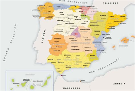 España Provincias Cuantas Provincias Tiene Espana Y Cuales Son El