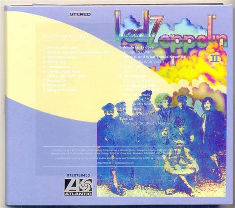 Cd Led Zeppelin Led Zeppelin Ii Deluxe Edition 2cd 1969 R 7900