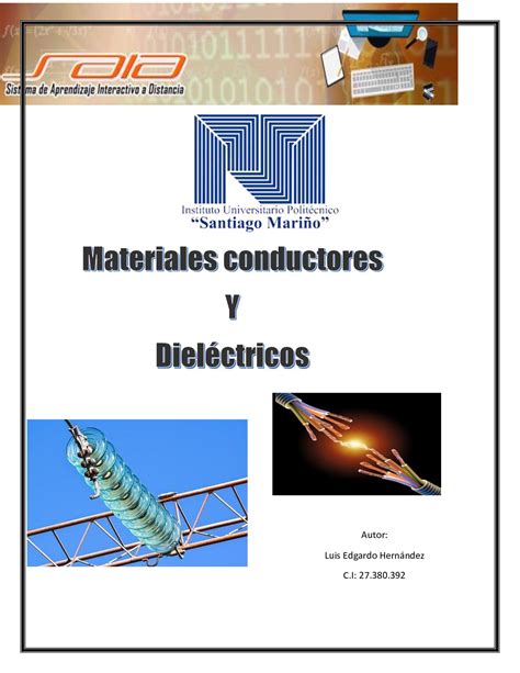 Calaméo Materiales Conductores Y Dielectricos