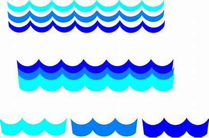 Wave Pattern Clipart Border Clip Ocean Line