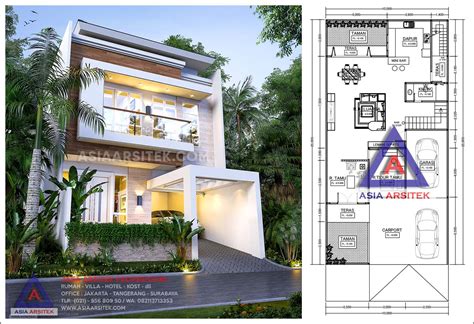 Jasa Arsitek Desain Rumah Minimalis 2 Lantai Di Kebon Jeruk Jakarta