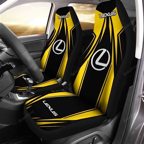 Limited Edition Lexus Car Seat Cover Ver 7 Set Of 2 Dc Jamestees Store