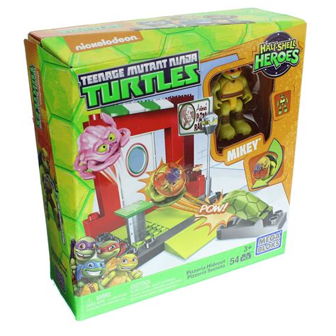 Mega Bloks Teenage Mutant Ninja Turtles Pizzeria Hideout Shop Lego