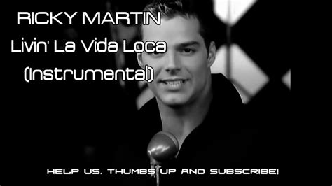 Ricky Martin - Livin' La Vida Loca (Instrumental/Karaoke) - YouTube
