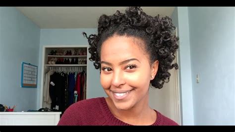 Twist And Curl On Short Natural Hair Youtube