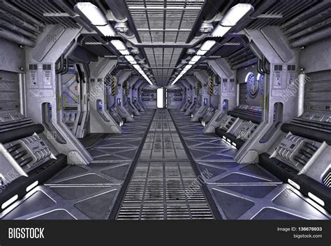 Image Result For Spaceship Interior Scenic Design Sci Fi Hallway