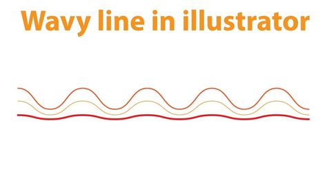 How To Create Wavy Line In Illustrstor Cc Video Tutorial Youtube