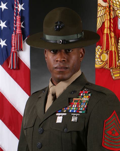 Sergeant Major James K Porterfield Marine Corps Recruit Depot San Diego Mcrdsd Leaders