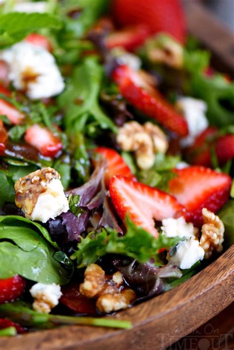 Feast Your Eyes On This Stunning Strawberry Spinach Salad With