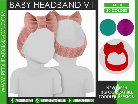 Sims 4 Toddler Hair Accessories
