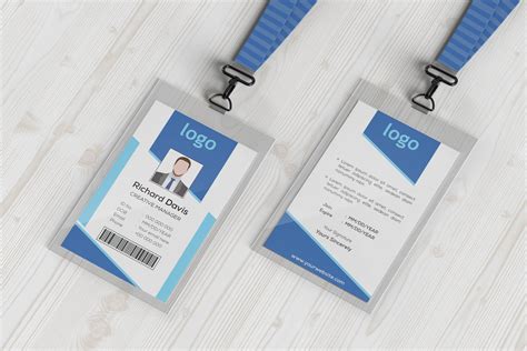 Elegant Id Card Design Template Creative Daddy