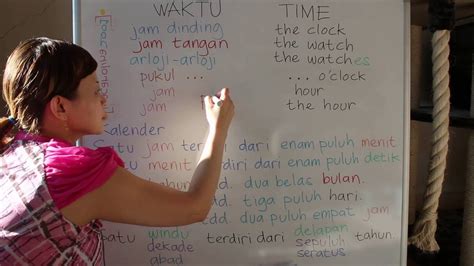 Learn Indonesian Language 48 Time 10 Waktu 10 Youtube
