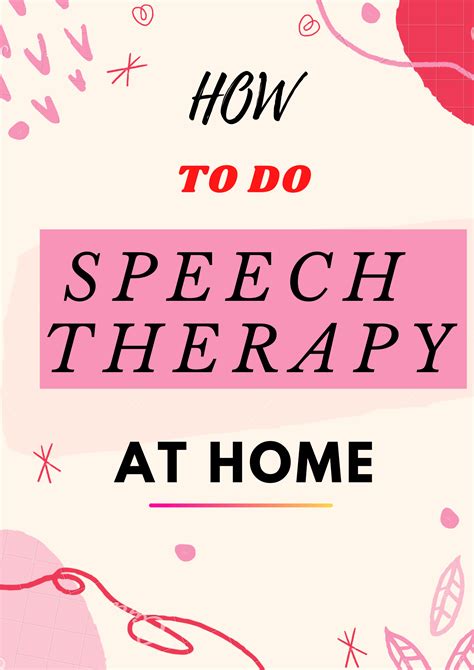 How To Do Speech Therapy At Home The Monterabbi