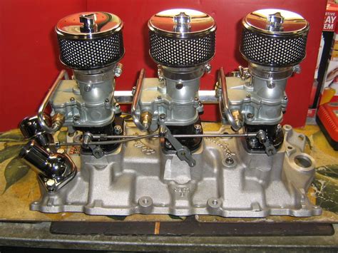 Sbc Tri Power With Stromberg 97 Carbs Fuel Ready The Hamb