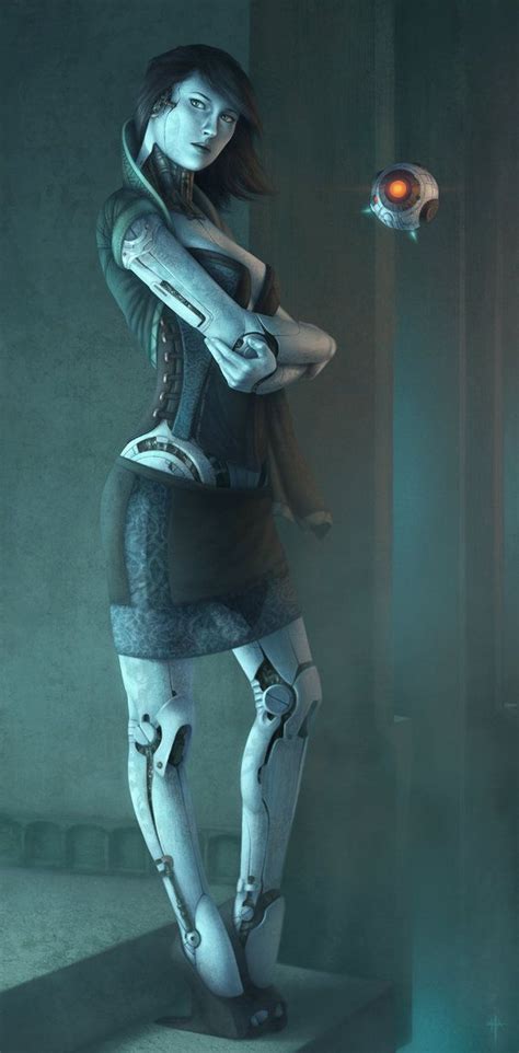 Sona Companion Ai By Nikolayasparuhov On Deviantart Cyborgs Art Robot Art Cyberpunk Character