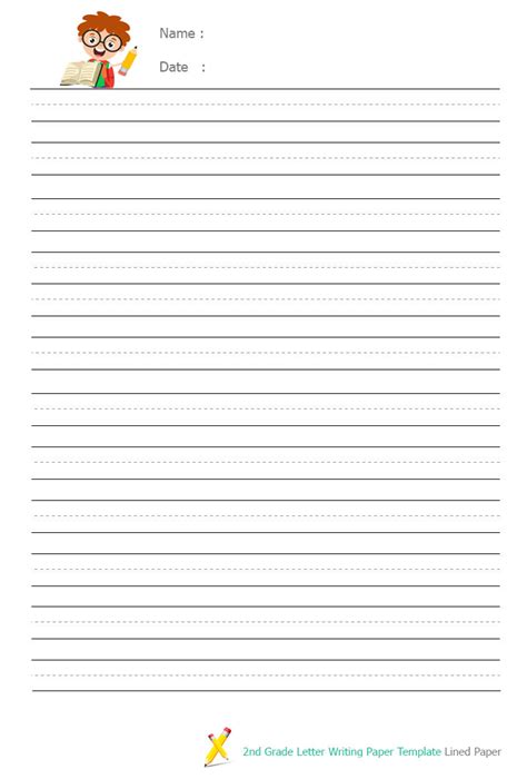 10 Best Second Grade Writing Paper Printable