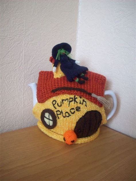 Knitted Tea Cosy Cozy Cosie Witches Cottage With A By Rosiecosie £13