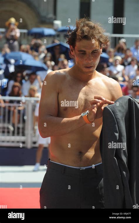 New York Ny August 25 Rafael Nadal Attends The Tommy Hilfiger And