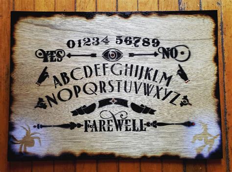 Handmade Wooden Witch Board Etsy