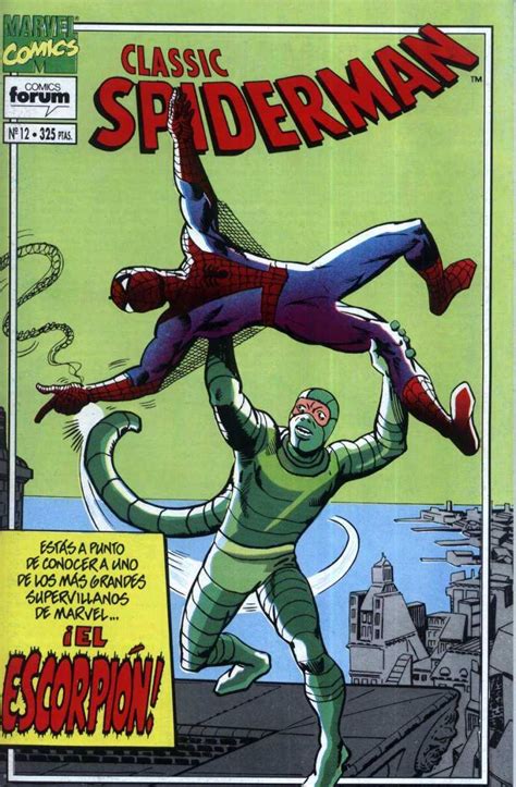 Classic Spiderman 12 ¡el Escorpion Issue