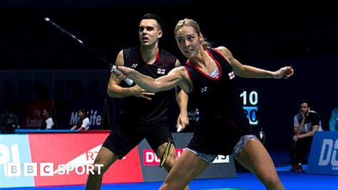 English Championships Chris And Gabby Adcock Win Mixed Doubles Bbc Sport