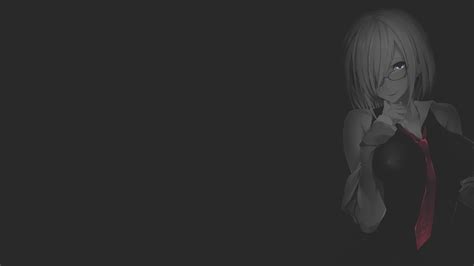 Fond Décran Anime Filles Anime Illustration Nuit Fond Sombre