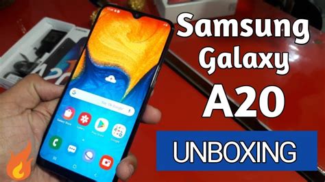 Samsung Galaxy A20 Unboxing Review And First Look Hindi Youtube