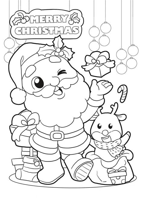 101 Dibujos NavideÑos Para Colorear Páginas Para Colorear De Navidad