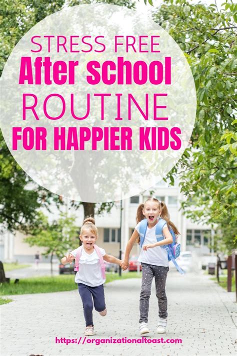 How We Changed Our After School Routine After School Routine School
