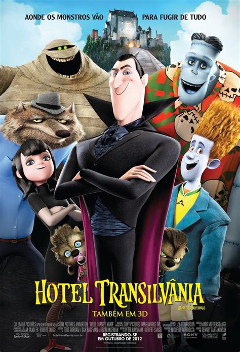 Latest Hotel Transylvania Posters Gather The Motley Crew Bloody