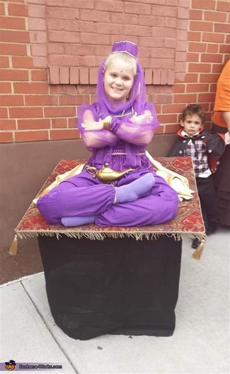Genie On A Magic Carpet Girls Costume Coolest Diy Costumes