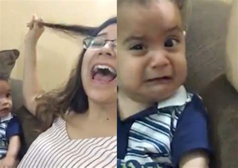 Mamá Le Canta A Su Bebé Y Su Reacción Se Hace Viral