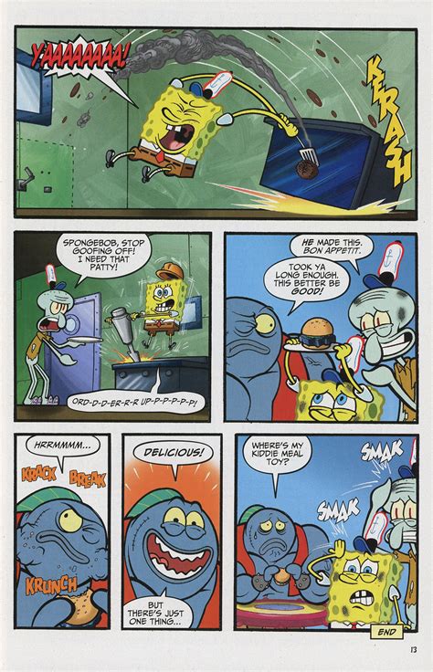 spongebob comics issue 4 read spongebob comics issue 4 comic online in high quality read full