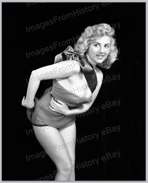 8x10 Print Sexy Model Pin Up Classic 1950s Pose Busty Blonde 1a099 1599 Picclick