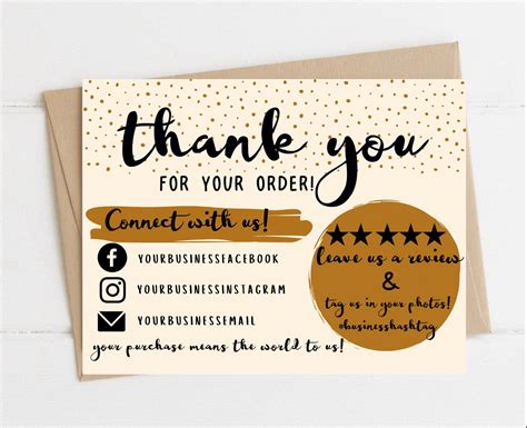 Instant Download Thank You Card Editable And Printable Thank Etsy
