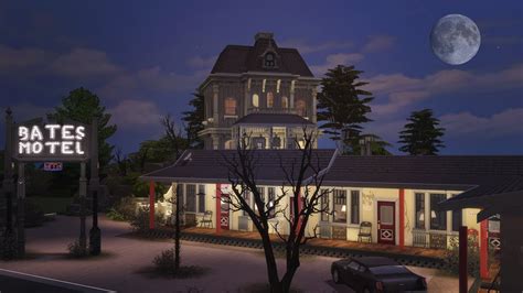 Colaboración Halloween Simmer 2018 21 Bates Motel 🎃 Los Sims 4