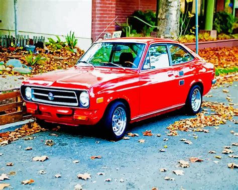 Red Classic Datsun Paint By Numbers Numeral Paint Kit