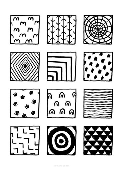 100 Fun Easy Patterns To Draw Easy Patterns To Draw Easy Doodle