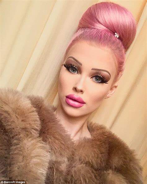 Czec Human Barbie Spends A Month On Procedures Daily Mail Online
