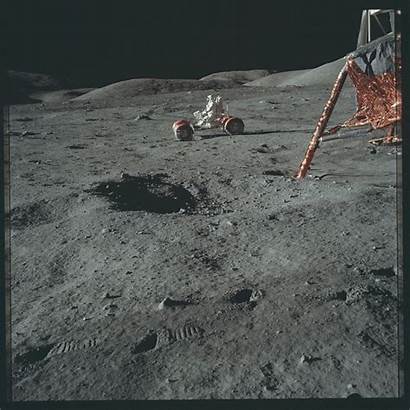 Apollo Space Moon Gifs Lunar Buggy Reverse