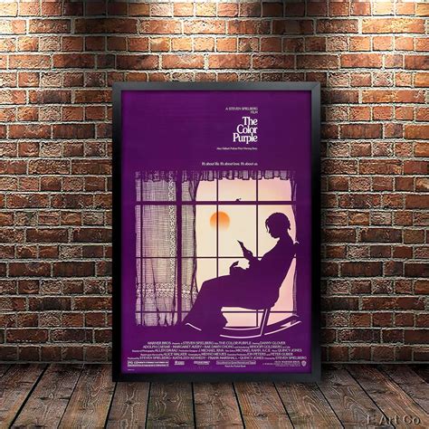 The Color Purple Full Size Movie Poster Framed And Ready To Etsy