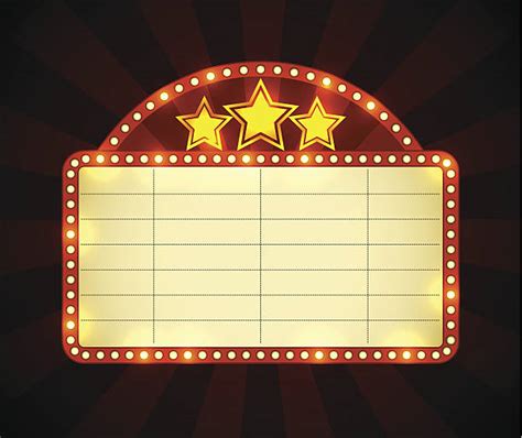 Theater Marquee Clip Art Vector Images And Illustrations Istock