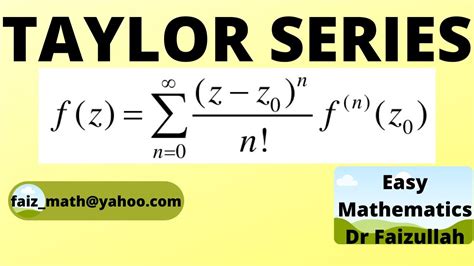 Taylor And Maclaurin Series With Solved Examples Lecture 10 Youtube