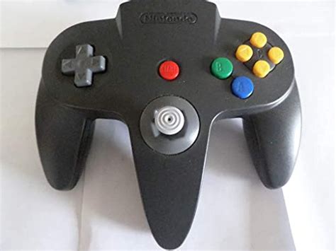 Official Nintendo 64 Black Controller N64 Nintendo 64 Accessories